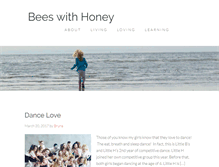 Tablet Screenshot of beeswithhoney.com